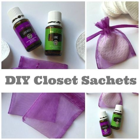 Easily make these closet drawer sachets for everywhere that you store clothing or linens to effectively improve the scent and protection of your storage. Drawer Sachets, Closet Drawer, Floral Essential Oils, Diy Scent, Making Essential Oils, Diy Essentials, Essential Oils Gifts, Closet Drawers, Diy Drawers