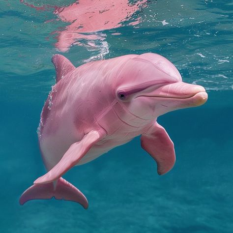 Pink Dolphin Aesthetic, Dolphins Aesthetic, Beatrice Aesthetic, Dolphin Aesthetic, Amazon River Dolphin, Whale Photo, Pink River Dolphin, Pink River, Common Dolphin