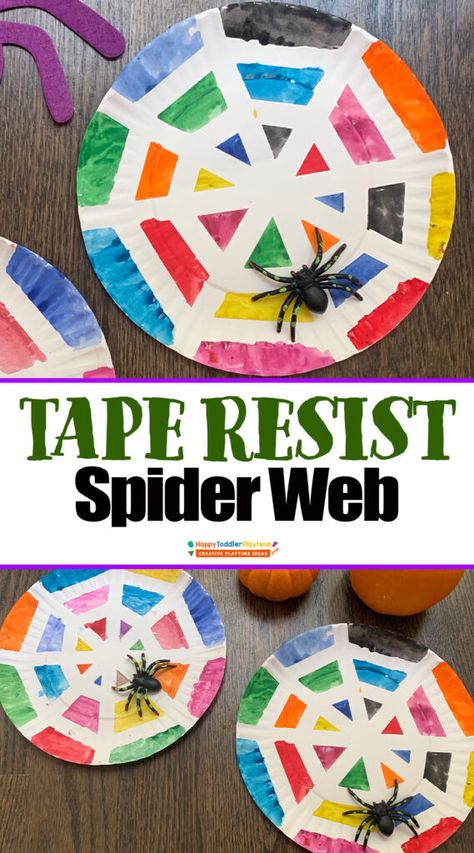 Camping Crafts For Toddlers, Spiders Preschool, Spider Web Craft, Spider Activities, Prek Crafts, Bug Activities, Insects Preschool, Bugs Preschool, Insect Crafts