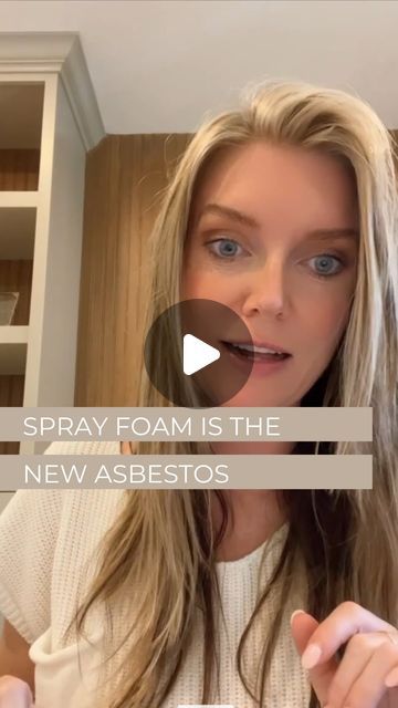 Licensed Contractor + Holistic Construction Consultant on Instagram: "Spray foam insulation is permanent, toxic and hides water intrusion.   Even in 2020 the EPA published an article that expressed concerns over the toxicity of spray foam stating “The potential for off-gassing of volatile chemicals from spray polyurethane foam is not fully understood and is an area where more research is needed...”  Would you install spray foam in your home?" Spray Foam Insulation Kits, Spray Insulation, Construction Techniques, Spray Foam Insulation, Spray Foam, Foam Insulation, House Building, Building Ideas, Polyurethane Foam