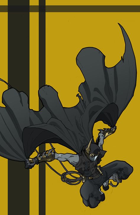 Steampunk Batman! (I'm basing my M fantasy character 'Aniston Green' on this) Steampunk Superhero, Superhero Redesign, Steampunk Batman, Red Kingdom, Batman Ninja, Batman Concept, Univers Dc, Batman Artwork, Arte Dc Comics