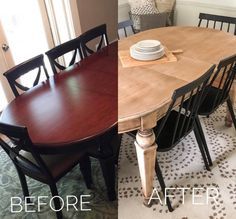 Dining Room Table Makeover, Raw Wood Furniture, Cottagecore Kitchen, Dining Table Makeover, Stripping Furniture, Diy Furniture Renovation, Furniture Rehab, Table Makeover, Wood Furniture Diy