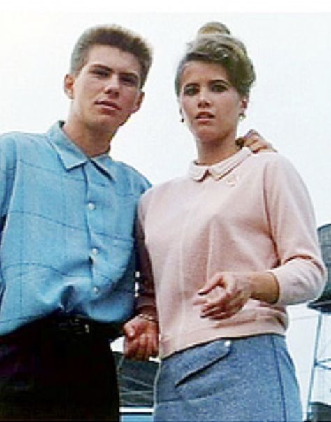 Christian Slater & Kim Walker in “Crime Story” Kim Walker, Christian Slater, Up Shirt, Heathers, Denim Button Up, Button Up Shirts, Actresses, Film, Quick Saves