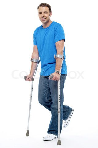 Crutches used for walking. Patchwork Clutch, Human Figure Sketches, Personal Injury Law, Figure Sketching, Mobility Aids, Canvas Clutch, Crutches, Top Cars, Poses For Photos