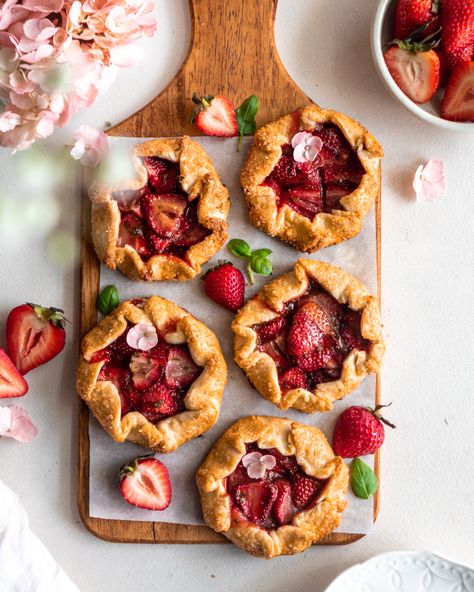 Marcella Valladolid, Aaron Sanchez, In Bloom Bakery, Bloom Bakery, Chocolate Covered Strawberry Cake, Strawberry Basil, Strawberry Donuts, Berry Picking, Crumble Bars