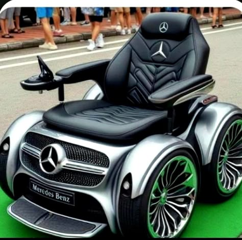 Crazy Vehicles, Wheelchair Exercises, Amazing Inventions, Wheelchairs Design, Power Chair, Futuristic Motorcycle, High End Cars, Powered Wheelchair, Classic Cars Trucks Hot Rods