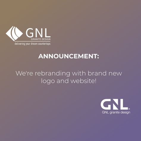 Rebranding Announcement Instagram, Rebranding Announcement Design, Announcement Pubmat, Rebranding Announcement, Announcement Design, Social Media Advertising Design, Social Media Design Inspiration, New Logo, Quartz Countertops