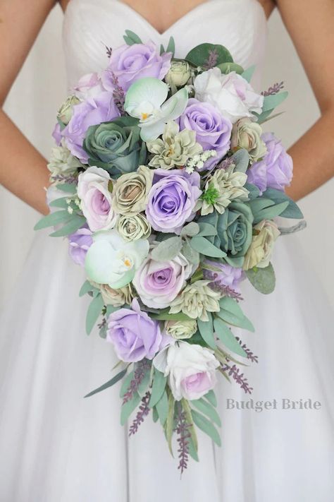 Sage Green and Lavender Wedding Flowers / – Budget-Bride Lavender And Sage Fall Wedding, Sage Green Lavender Gold Wedding, Sage Green And Lavender Wedding Cake, Lavender And Emerald Green Wedding, Lilac And Sage Green Wedding, Sage And Purple Wedding, Lavender And Sage Wedding Colors, Sage Green And Purple Wedding, Sage And Lilac Wedding