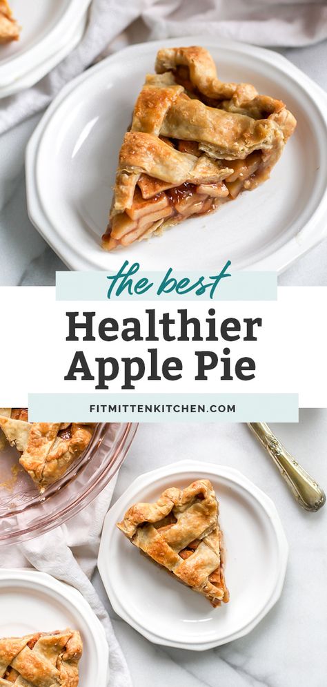 Healthy Apple Pie Filling, Easy Homemade Apple Pie, Healthy Apple Pie Recipe, Apple Recipes Easy Healthy, Healthy Pie Recipes, Best Apple Recipes, Healthy Apple Pie, Healthy Pies, Apple Recipes Healthy