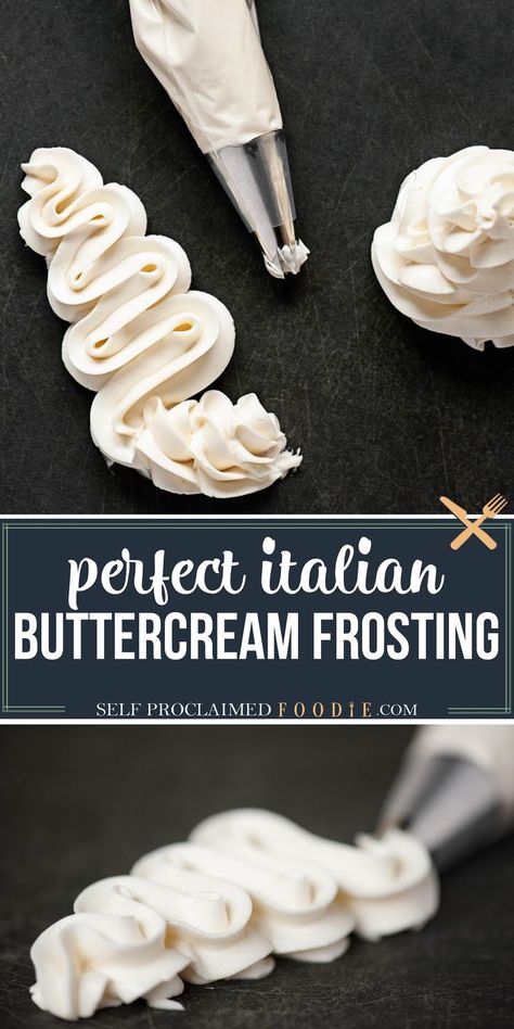 Best Piping Buttercream Recipe, Different Cake Icing Recipes, Delicious Frosting Recipes, Italian Cream Icing Recipe, Piping Icing Recipe Cake, Smooth Cake Icing Recipe, Wedding Icing Recipe, Wedding Buttercream Frosting, Fluffy White Buttercream Frosting