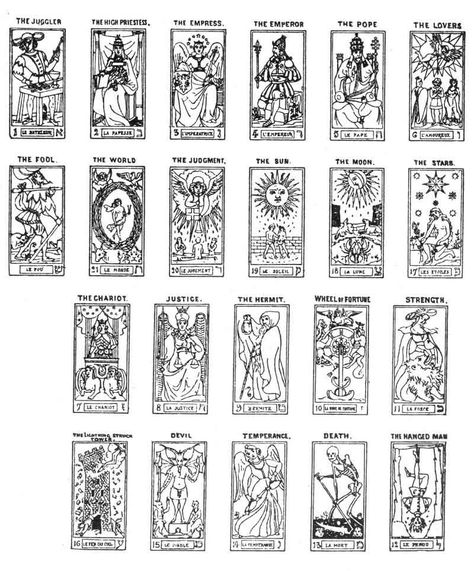 Flash Art Tattoos, 27 Tattoo, Tarot Card Tattoo, Tarot Tattoo, History Tattoos, Kunst Tattoos, Occult Symbols, Geniale Tattoos, Tarot Cards Art