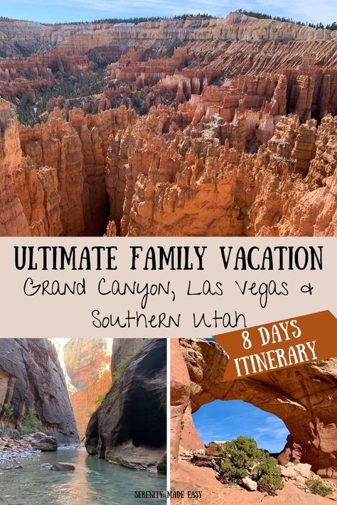 How To Plan A Trip Out West, Must See Places Out West, Trip Out West Itinerary, West Coast Family Vacation, Utah Family Vacation, West Vacation Ideas, Travel Out West, Trips Out West, Western Vacation