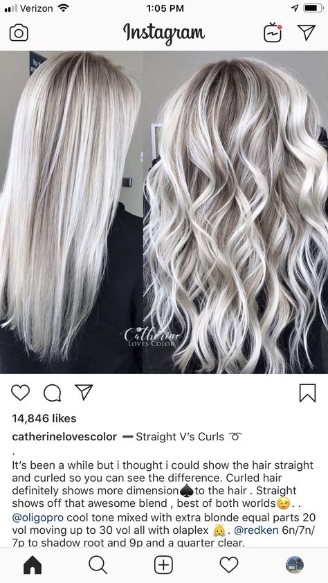 Toner For Blonde Hair, Ice Blonde Hair, Platinum Blonde Hair Color, Silver Blonde Hair, Icy Blonde Hair, Kadeřnické Trendy, Hair Toner, Blond Balayage, Hair Color Formulas