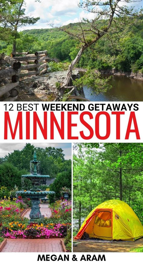 Things To Do In Minnesota, Minnesota Bucket List, Summer Weekend Getaway, Weekend Getaways For Couples, Best Weekend Trips, Couples Weekend, Road Trip Places, Minnesota Travel, Best Weekend Getaways