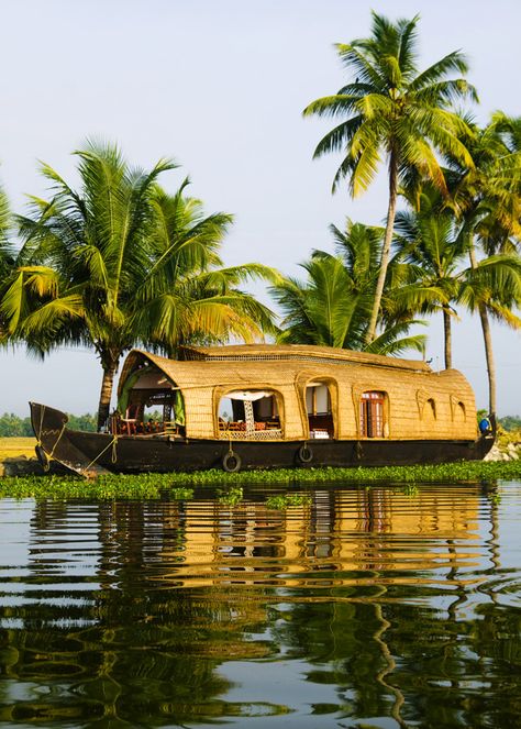 Cruising through the gorgeous backwaters of kerala|Kumarakom houseboat holidays Kerala backwater tours are a wonderful way to enjoy the scenic beauty of these unique landscapes. Cruising through the backwaters of Kerala is one of the most memorable experiences and is the perfect way to enjoy the beauty. Kumarakom houseboat holidays are the number one houseboat operators in Alleppey and Kumarakom and we will help you to explore the whole beauty of backwaters. House Boat Kerala, Kerala Backwaters, Kerala Travel, Houseboat, Tourist Places, Honeymoon Destinations, South India, India Travel, Tour Packages