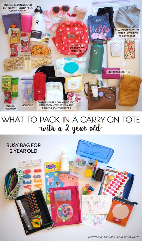 Flying With A Toddler, Airplane Activities, Fly Travel, Carry On Tote, Flying With Kids, Busy Bags, Toddler Travel, Airplane Travel, Travel Checklist