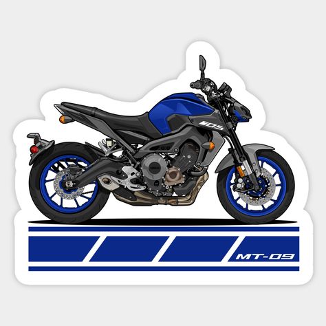 Motorbike Yamaha, Dirt Bike Shirts, Mt 09, Birthday Cake Topper Printable, Yamaha Motor, Diy Stickers, Free Downloads, Glossier Stickers, Printable Stickers