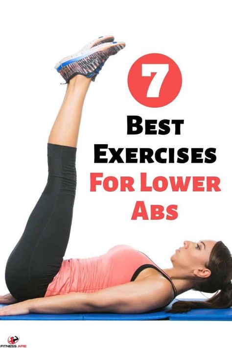 It’s hard to get fitness enthusiasts to agree on most things, but almost all of us have a shared loathing for abdominal or lower belly fat. It seems like no matter how hard you try and how successful you might be in most endeavors, your lower abs remain resistant to transformation. Now, no routine of lower abs exercises is going to magically flatten your belly or give you a six-pack, but by targeting the entire group of abdominal muscles you can strengthen the midsection, especially the lower Exercise For Lower Belly, Best Lower Ab Exercises, Core Exercises For Women, Lower Belly Workout, Abs Exercises, Lower Belly Fat, Lower Abs Workout, Best Abs, Abdominal Fat