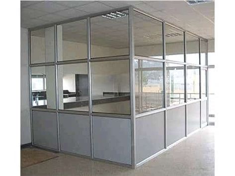 Perfect work into ur office Aluminium Partition, Wall Paper Interior, Aluminium Work, Office Cabin Design, Office Cabin, Aluminum Fabrication, Glass Cabin, Staircase Railing, Minimalist Home Office