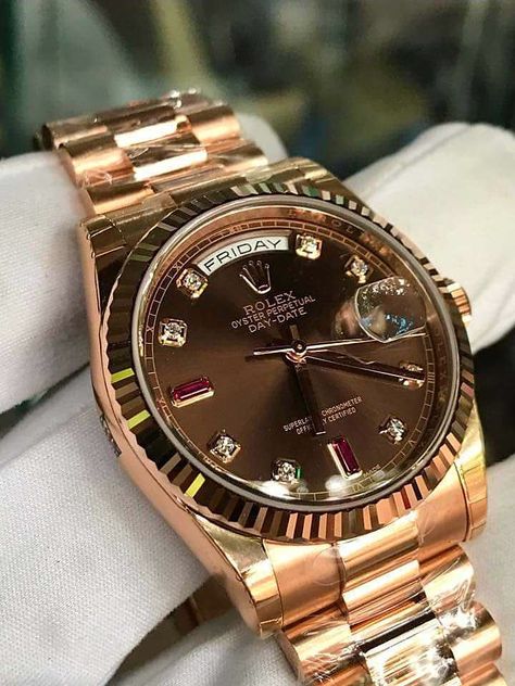 luxury rolex gold watches for billionaires #m Trendy Watches, Gold Watches, Gold Rolex, Rolex Watches For Men, Premium Watches, Amazing Watches, Expensive Watches, Hand Watch, Rolex Watch