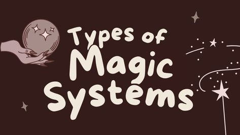 A magic system is a set of rules, however strict or loose, that govern magic in a fictional world. It may determine where magic came from, how it works, or the consequences of magic. This little guide outlines five of the most common sources of magic in fiction, as well as giving you some ideas of how these magic syste Fantasy Magic Markings, Making A Magic System, Magic System Template, How To Learn Magic, How To Make A Magic System, Magic Systems Ideas, Soft Magic System, Magic Abilities Ideas, How To Write Magic