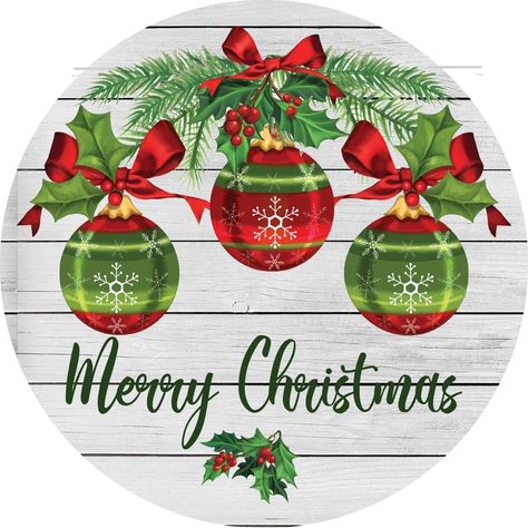 Elegant Holiday Decor, Wreath Attachment, Christmas Topper, Christmas Ornament Wreath, Merry Christmas Images, Metal Wreath, Christmas Paintings, Elegant Christmas, Christmas Gingerbread