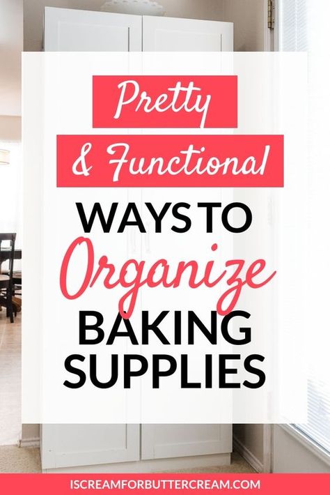 Baking Tools Storage, Organize Baking Supplies, Baking Tools Organization, Baking Pans Storage, Baking Supplies Storage, Baking Supplies Organization, Baking Organization, Baking Cupboard, Baking Center