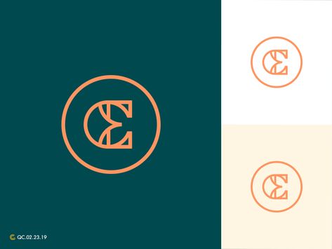 E Monogram, G Monogram, Planner Logo, Wedding Logo Monogram, Business Card Design Creative, Monogram Logo Design, Travel Logo, Letter Logo Design, Wedding Logos