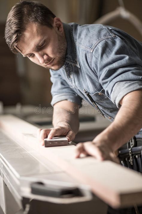 Skilled carpenter working. Image of skilled carpenter working with plane , #Aff, #working, #carpenter, #Skilled, #plane, #skilled #ad Construction Branding, Carpentry Workshop, Woodworking Shows, Carpenter Work, Carpentry Projects, Environmental Portraits, New Media Art, Industrial Photography, Business Portrait