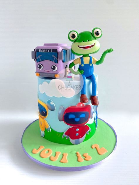 Gecko Birthday Party Ideas, Gecko Garage Birthday Cake, Gecko Cake Ideas, Geckos Garage Cake, Geckos Garage Birthday Party, Gecko Garage, Gecko Cake, Joey Birthday, Arya 2