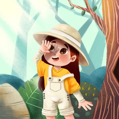 Story Book Illustrations, Children Story Book Illustration, Children Story Book, Children's Book Characters, الفن الرقمي, Story Books Illustrations, Illustration Art Kids, Karakter Disney, Picture Books Illustration