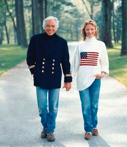 Love this iconic image of Ralph and Ricky. This is the way I always think of them. Perfectly on brand and embodying the Ralph Lauren lifestyle and image. Today the word "lifestyle brand" has become horribly overused but Ralph invented and perfected it. Bravo on 50 years! The original American style. @ralphlauren #ralphlauren #rickylauren #americanstyle #madeintheusa #fashion #instafashion #ootd #travelgram #inspiration #retrochic #vintagechic #treschic #styleicon #stylish #timeless #... Ralph And Ricky Lauren, Ralph Lauren Editorial, Victor Skrebneski, Ricky Lauren, Bedford Ny, Dope Couples, Chunky Turtleneck, Clothing Aesthetic, Ralph Lauren Collection