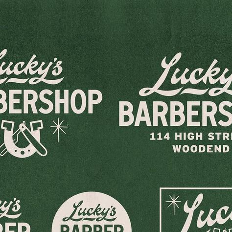 Barbershop Branding, Barber Branding, Hand Drawn Branding, Barbershop Logo, Draw Logo, Logo Placement, Typography Hand Drawn, Hand Drawn Type, Branding Inspo