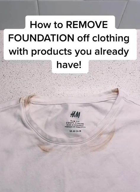 THOSE who wear foundation will be familiar with the frustration when finding your favourite white t-shirt’s been covered in make-up. The beauty guru, Alessandro, is no exception – but, luckily, he’s come up with a simple solution that will instantly remove the leftover stains. ”The amount of shirts I’ve thrown away before I knew this […] Get Foundation Out Of Clothes, How To Remove Foundation Stains Clothes, How To Remove Foundation From Clothes, Removing Makeup From Clothes, Remove Foundation From Clothes, How To Get Makeup Out Of White Clothes, How To Get Foundation Out Of Clothes, How To Get Makeup Out Of Clothes, Get Blood Stains Out