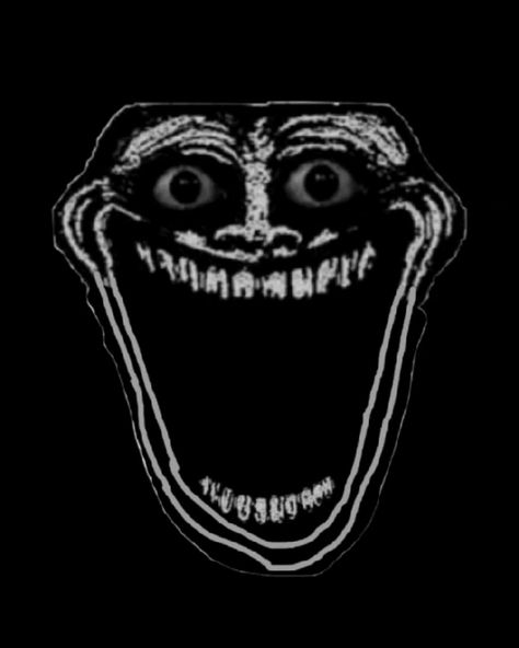 creepy troll face Creepy Sketches, Skeleton Pics, Images Pop Art, Creepy Face, Funny Vines Youtube, Fb Profile Photo, Just Do It Wallpapers, Scary Photos, Wild Animal Wallpaper