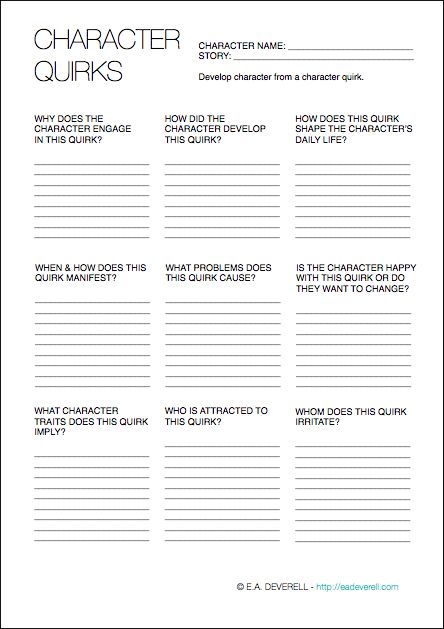 Use the first page of this writing worksheet to develop a character from a character quirk, and the second page to record quirks you notice IRL... Character Quirks, Creative Writing Worksheets, Character Worksheets, Writers Notebook, Creative Writing Tips, Writing Characters, Writing Worksheets, Book Writing Tips, Up Book