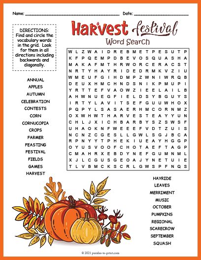 Free Printable Harvest Festival Word Search Harvest Bingo Free Printable, Harvest Word Search, Autumn Word Search Free Printable, September Word Search, Word Search Printables For Adults, Fall Word Search Free Printable, Free Word Search Puzzles Printables, November Party Ideas, Harvest Festival Activities