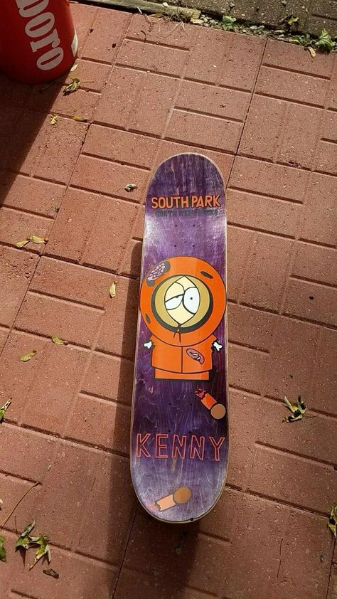 South Park Skateboard, Skate Pfp, Skateboard Pfp, Cool Skateboards Designs, Skateboard Designs, Skate Vibes, Skateboard Pictures, Skateboarding Tricks, Skateboard Aesthetic