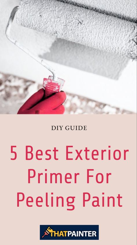 Peeling paint can be irksome, especially when it comes to redecorating the exterior of your home. An exterior primer for peeling paint can aid this problem so that repainting the exterior of your property is a stress-free experience. Painting Products, Wood Primer, Cabin Exterior, Paint Thinner, Peeling Paint, The Aesthetics, Outdoor Paint, Paint Can, Paint Primer