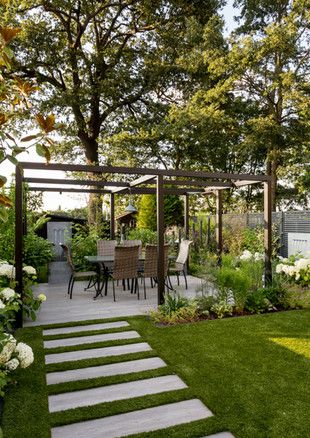 Back Garden Design, Have Inspiration, Contemporary Garden, Outdoor Gardens Design, Backyard Garden Design, City Garden, Outdoor Dining Area, Small Garden Design, Back Garden