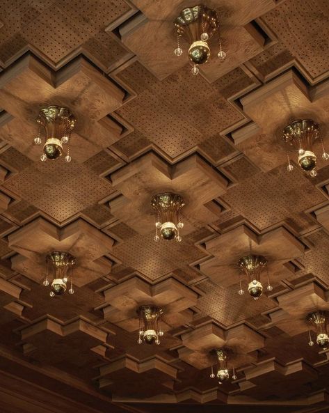 Resort Ceiling, Traditional Ceiling Design, Ceiling Pattern, Spanish Lighting, Restaurant Ceiling, Moroccan Restaurant, Architectural Orders, Roof Ceiling, Interior Ceiling Design