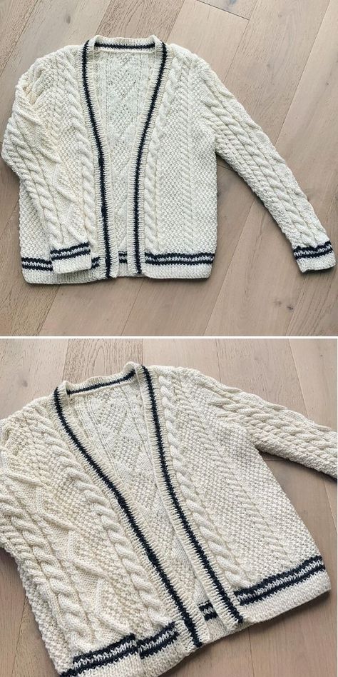 Diy Crochet Cardigan, Diy Crochet Sweater, Crochet Cardigan Tutorial, Knitted Jackets Women, Popular Crochet, Knit Cardigan Pattern, Cardigan Design, Knitting Patterns Free Cardigans, Crochet Cardigan Pattern