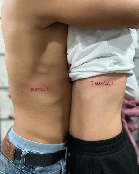 Unique, powerful, simple and meaningful matching couple tattoo designs that would convince you that you need one of those too. Mrs Tattoo, Simple Couples Tattoos, Matching Couple Tattoo, Couple Tattoos Unique Meaningful, Maching Tattoos, Cute Matching Tattoos, Tattoo For Boyfriend, Matching Tats, Small Matching Tattoos