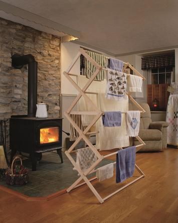 AMISH FURNITURE | Handmade Primitive Home Decor at SavingShepherd.com – Tagged "racks" – Saving Shepherd Wood Clothes Drying Rack, Wooden Clothes Drying Rack, Cloth Hangers, Organising Ideas, Standing Clothes Rack, Laundry Hanger, Drying Room, Student Apartment, Laundry Rack