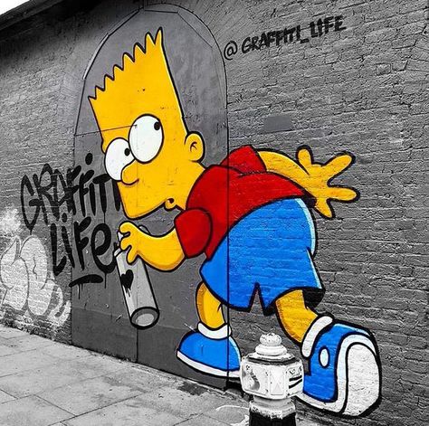 Street Art on Twitter: "Street Art • Graffiti Life London UK #art #graffiti #mural #streetart https://t.co/wtl9uyYdsQ" ♥≻★≺♥ ポップアート ポスター, Abstract Art Images, Graffiti Artwork, Psy Art, Urban Street Art, Graffiti Murals, Graffiti Cartoons, Graffiti Characters, Graffiti Wallpaper