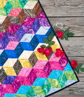 Stacking Blocks Quilt Pattern, Tumbling Blocks Quilting Ideas, 3d Quilt Blocks, 3d Quilt Patterns Free, Tumbling Blocks Quilt Pattern Free, 3d Quilt Patterns, Tumbling Blocks Quilt Pattern, Tumbling Blocks Pattern, Illusion Quilts