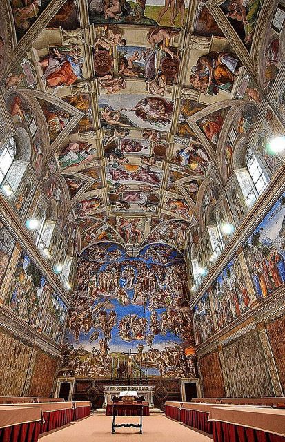 Sistine Chapel Vatican Sistine Chapel Ceiling, The Sistine Chapel, Istoria Artei, Vatican Museums, Sistine Chapel, Church Architecture, Miguel Angel, Belem, Vatican City