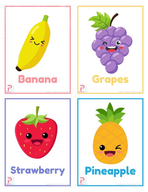 Fruits Flashcards For Kids Free Printable pdf Download Fruit Flashcards Free Printable, Fruits Worksheets For Kids, Fruits Flashcards For Kids, Basic English For Kids, Alphabet Games For Kindergarten, Fruit Printables, Fruits Name With Picture, Fruits Flashcards, Names Of Fruits