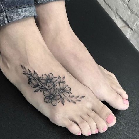 Succulent Tattoos, Floral Foot Tattoo, Tattoo Japonais, Tattoo Session, Dragons Tattoo, Tattoo Foot, Wild Tattoo, Foot Tattoos For Women, Tattoos For Women Flowers