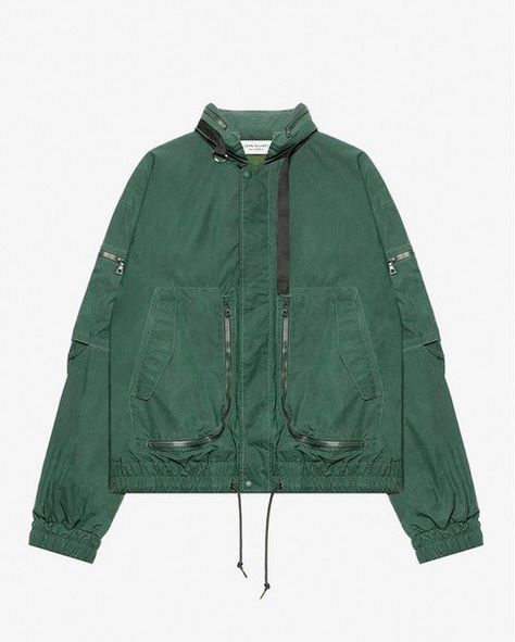 Parachute Jacket - H111L2651B Parachute Jacket, Techwear Fashion, Athleisure Men, Kids Winter Fashion, Clothing Details, Fashion Images, Field Jacket, Urban Outfits, Outdoor Wear